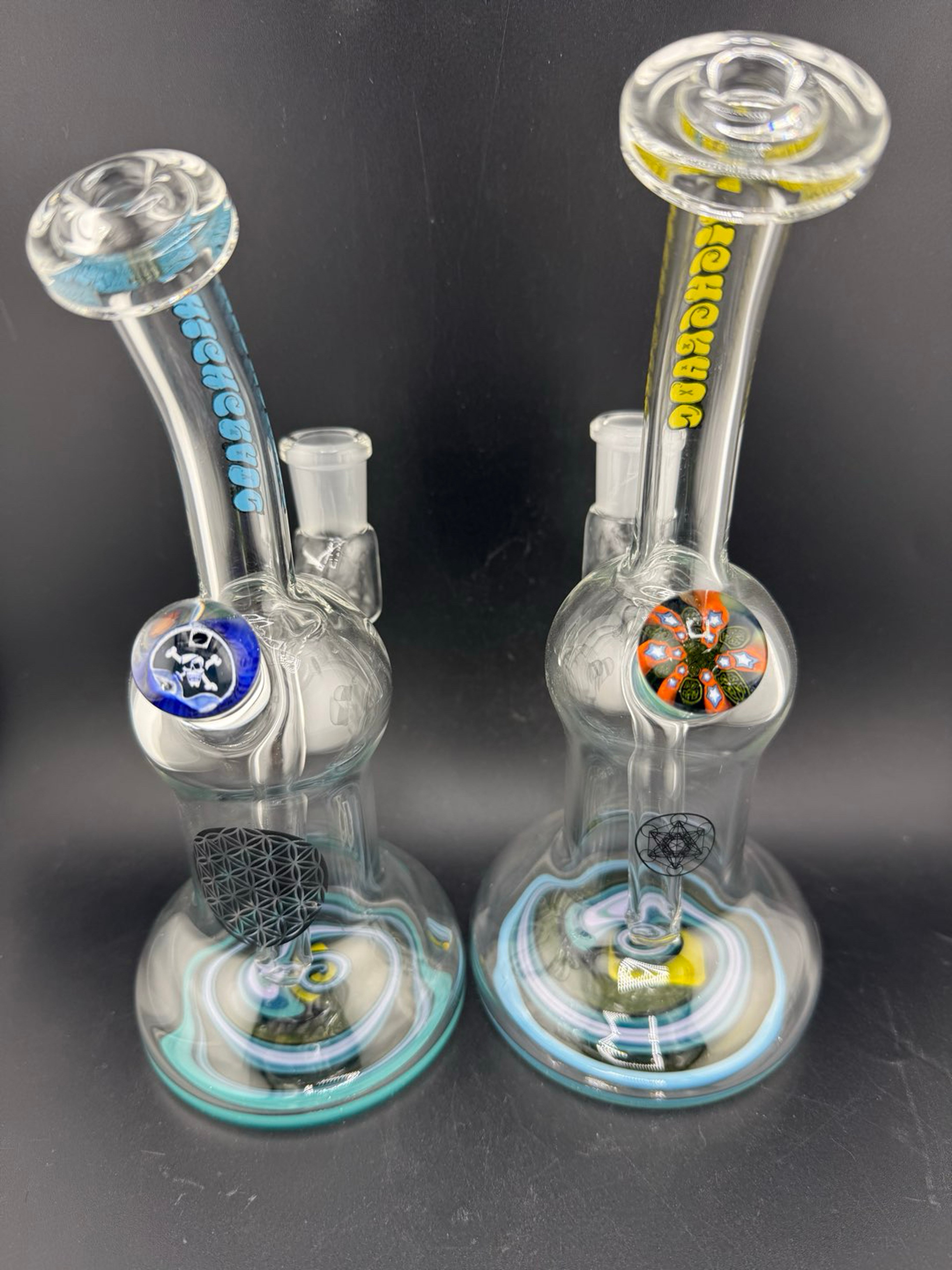 Preview pic of Highgrade Glass Millie Reversal Bottom Banger Hanger 14mm 90