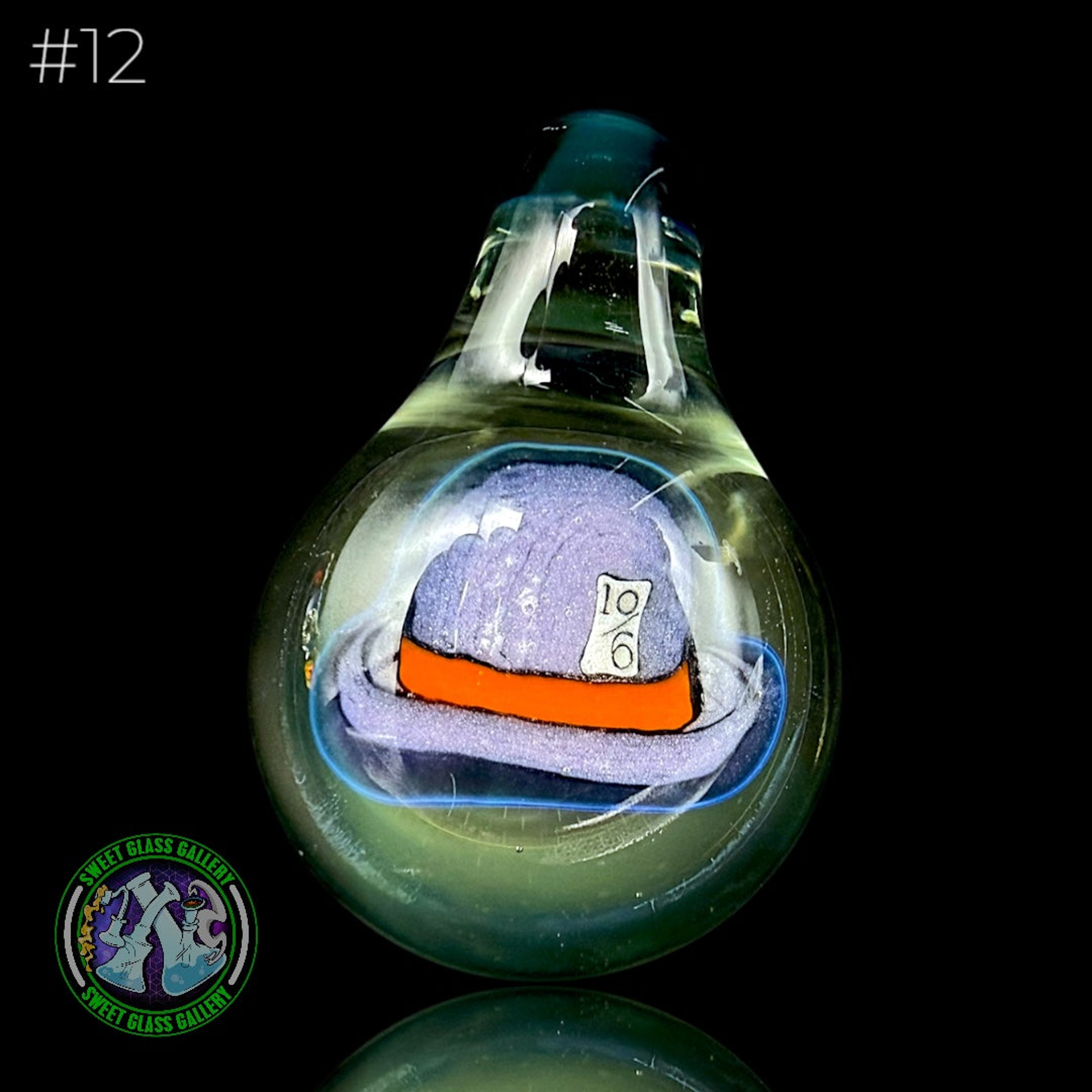 Preview pic of Keys Glass - Pendant #12 - Mad Hatter: Alice In Wonderland