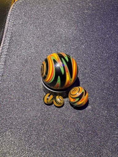 Preview pic of Rasta Wig-Wag 3 Piece Slurper Set