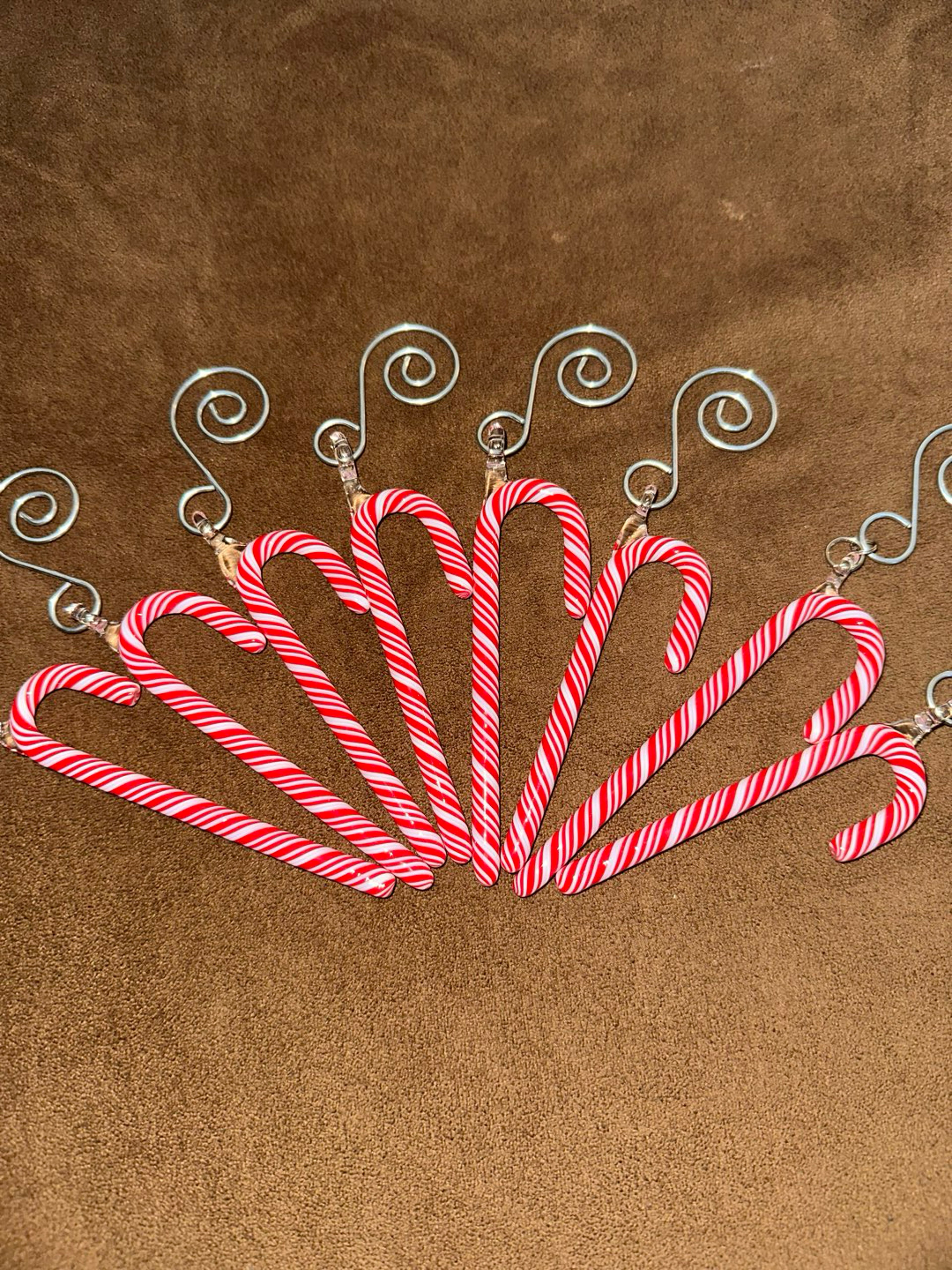 ~X3~ candy cane ornaments image 0