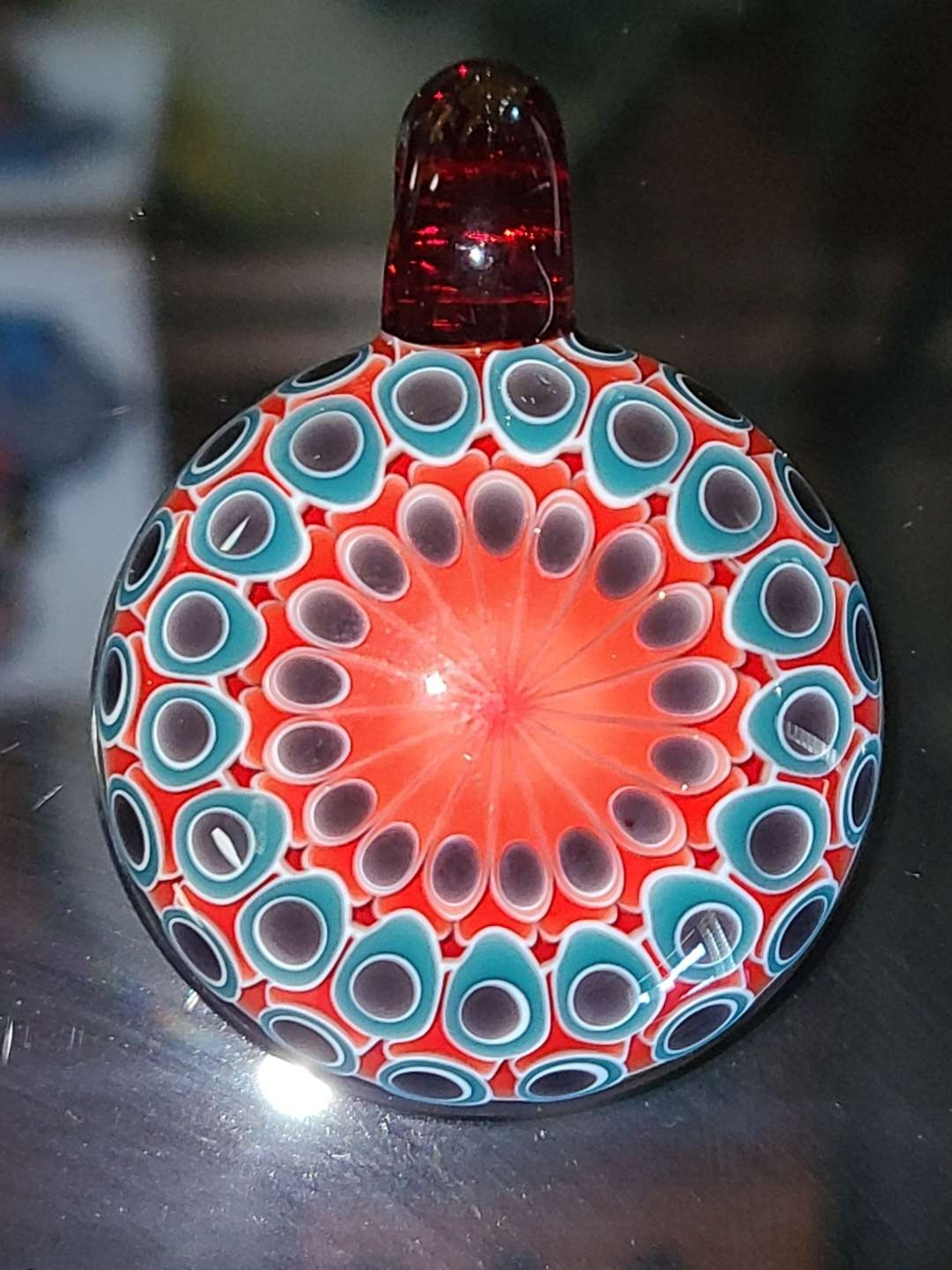 Preview pic of Olour Glass Dotstack Pendant