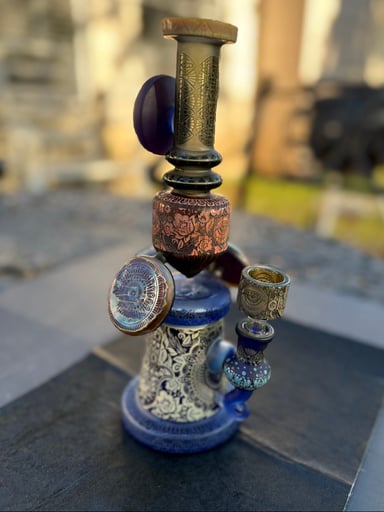 Preview pic of *LIMITED EDITION* 🪬Cheech Glass “Hand of Haslma” 🪬