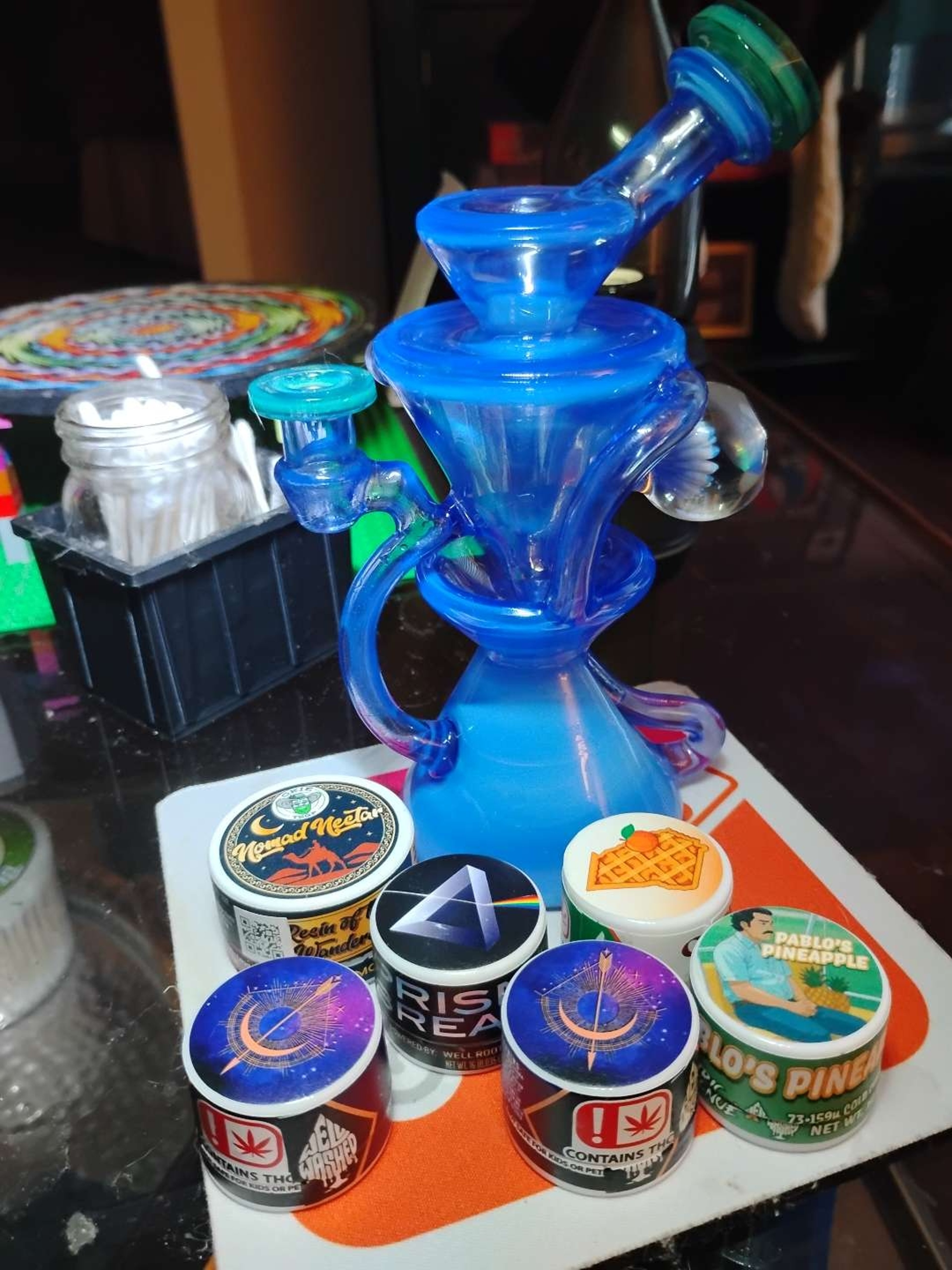 Preview pic of Captncronic Glass Faceted Dual Full Color Recycler