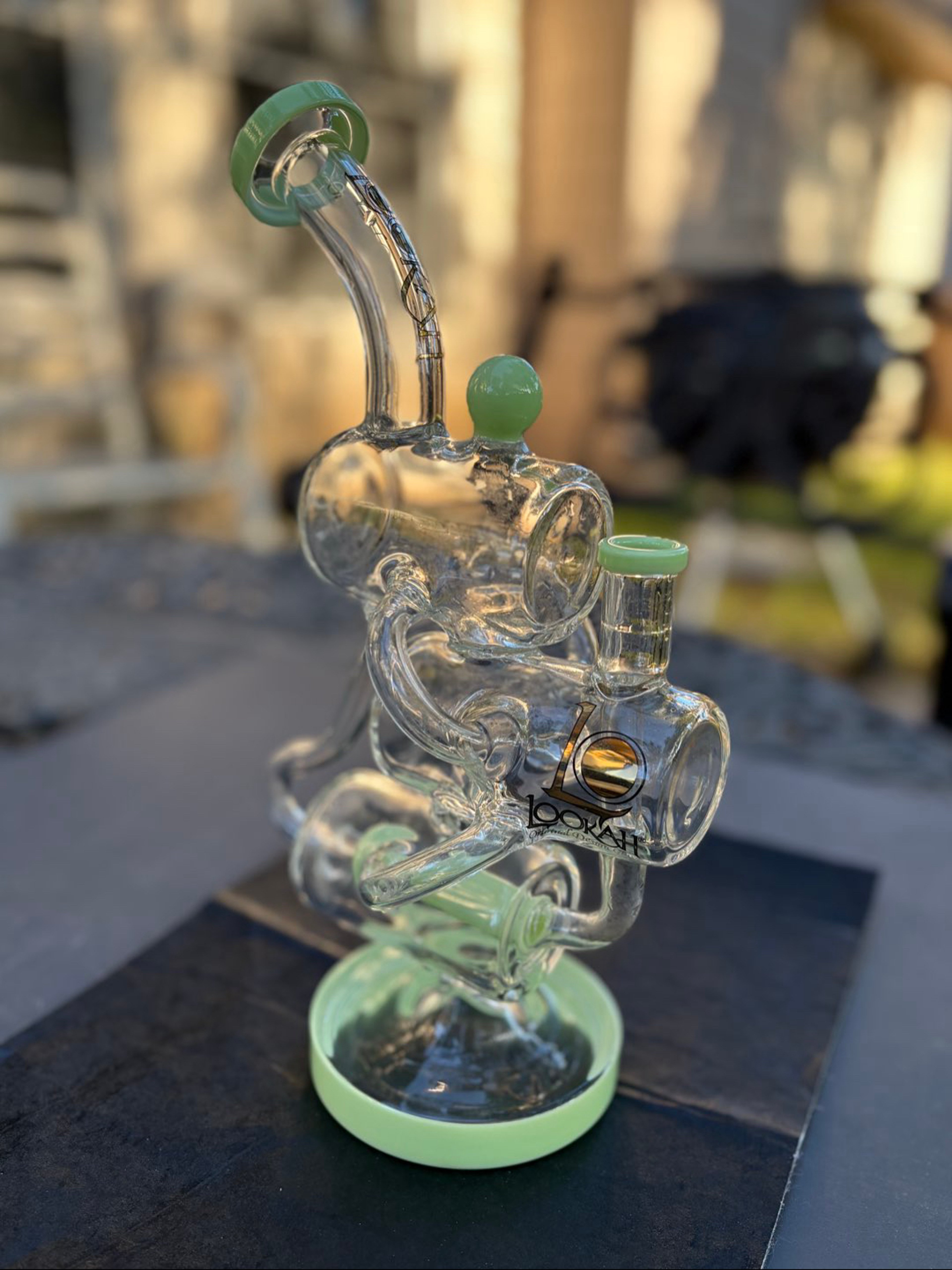 Preview pic of LOOKAH Platinum • 11" Triple Barrel In-Line Recycler