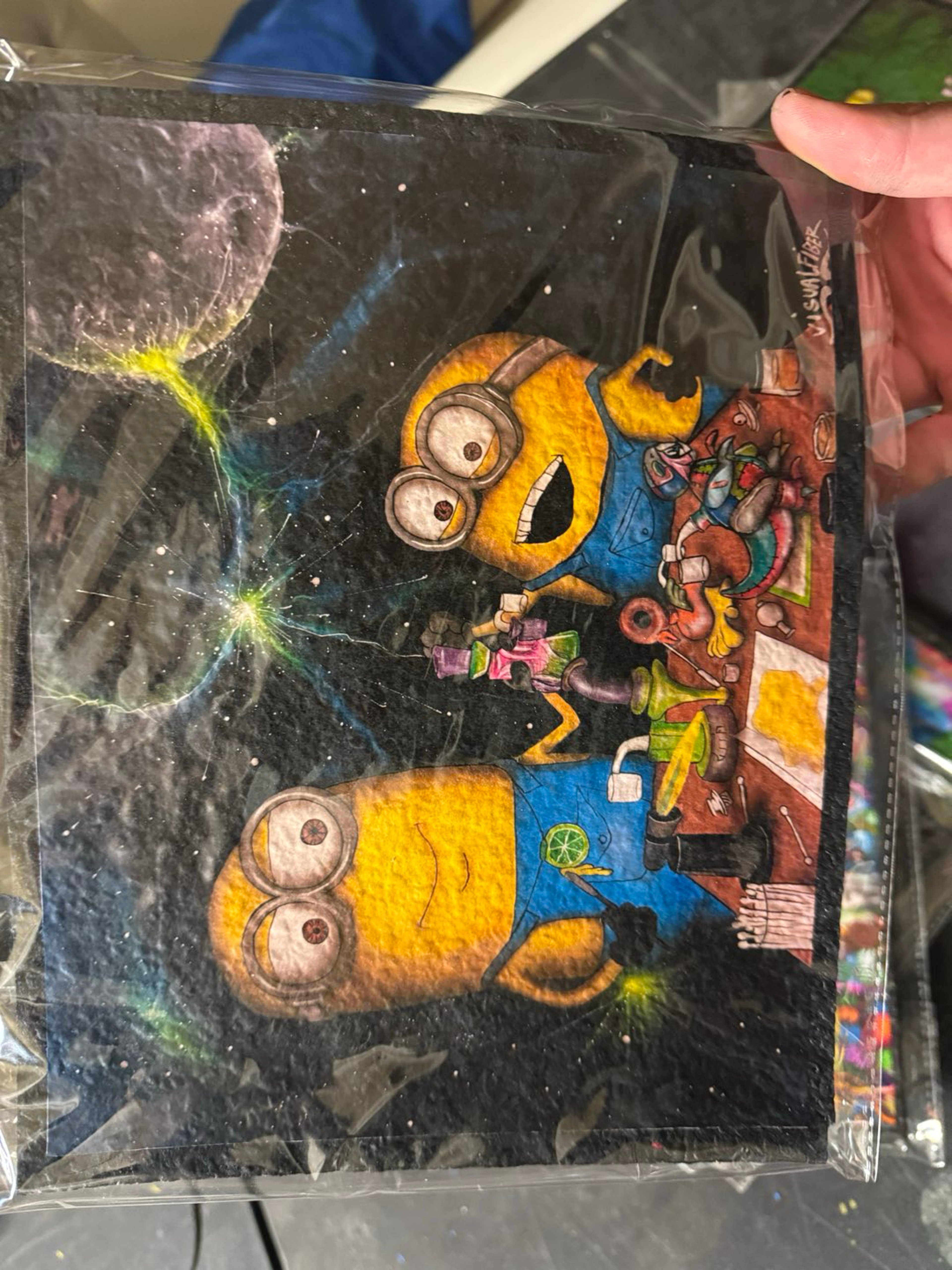 Preview pic of Minion dab mat