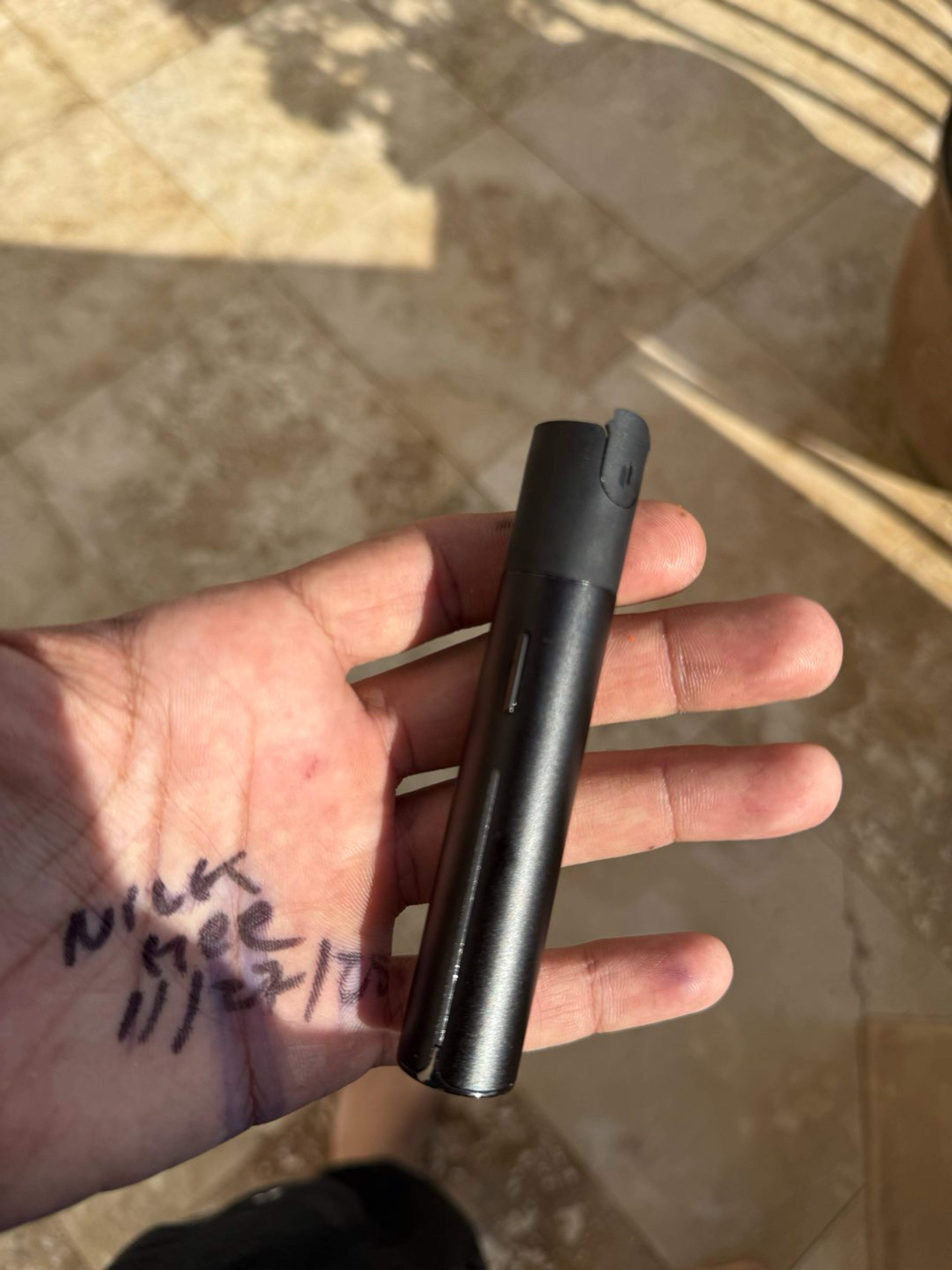 Preview pic of Pivot battery and chamber, top cut off for mouth piece