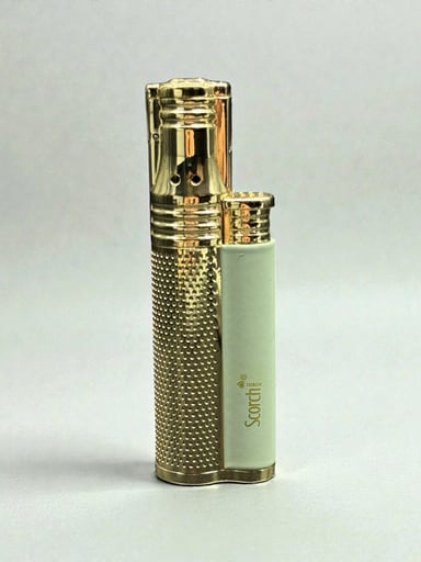 Preview pic of Scorch Torch 61717 – Mint Green | 3.5” Single Flame Torch Lighter w/ Cigar Punch (Ready to Use)