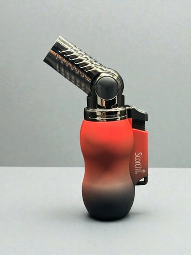 Preview pic of Scorch Torch 61802-1 Red/Black – Single Flame Adjustable Angle Torch (5.2”)