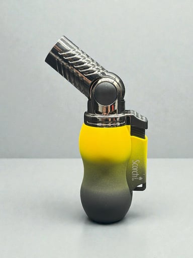Preview pic of Scorch Torch 61802-1 – Yellow/Black Single Flame Angle Torch (5.2”)