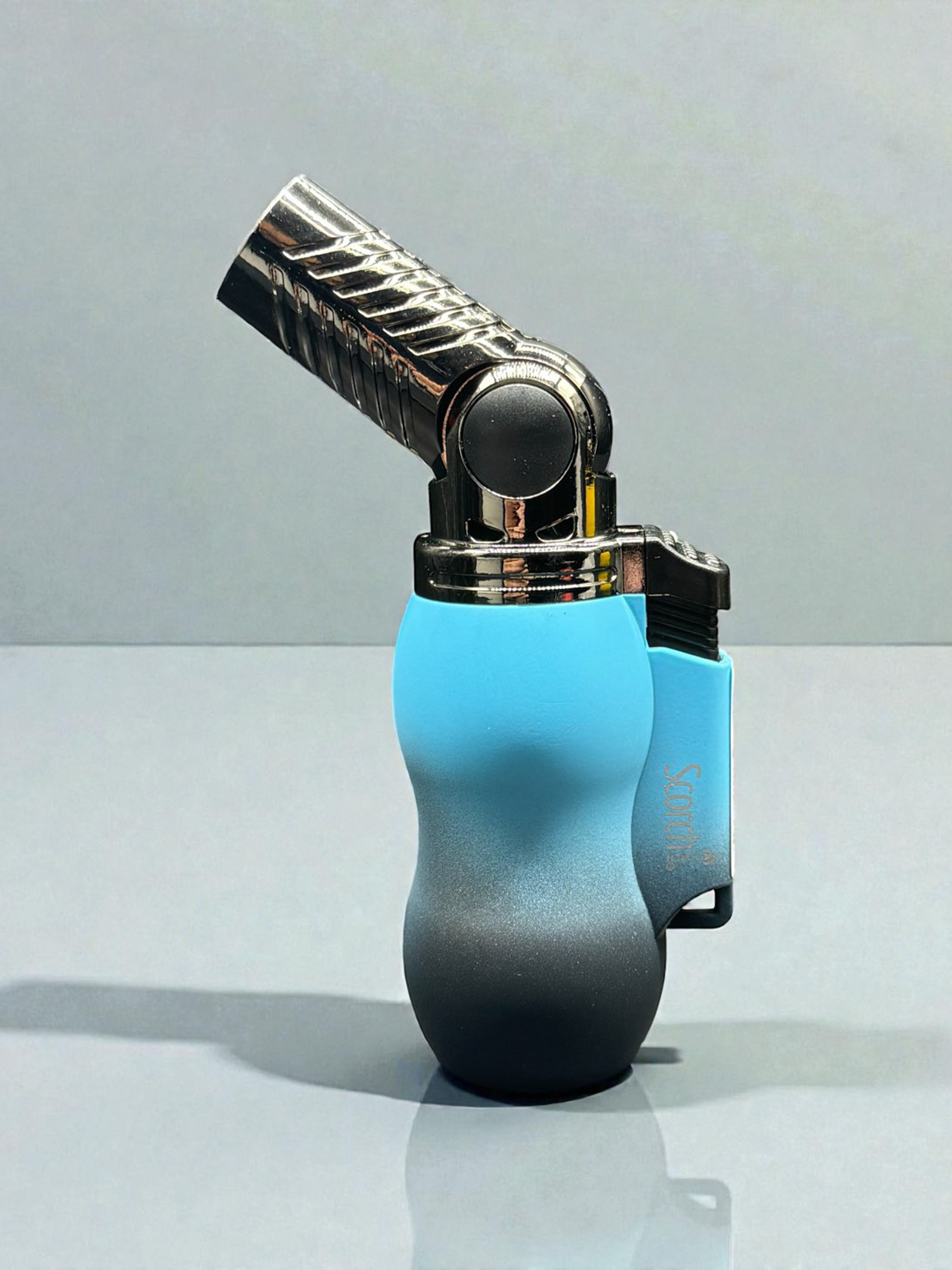Preview pic of Scorch Torch 61802-1 – Blue/Black Ombre Adjustable Angle Torch (5.2”)