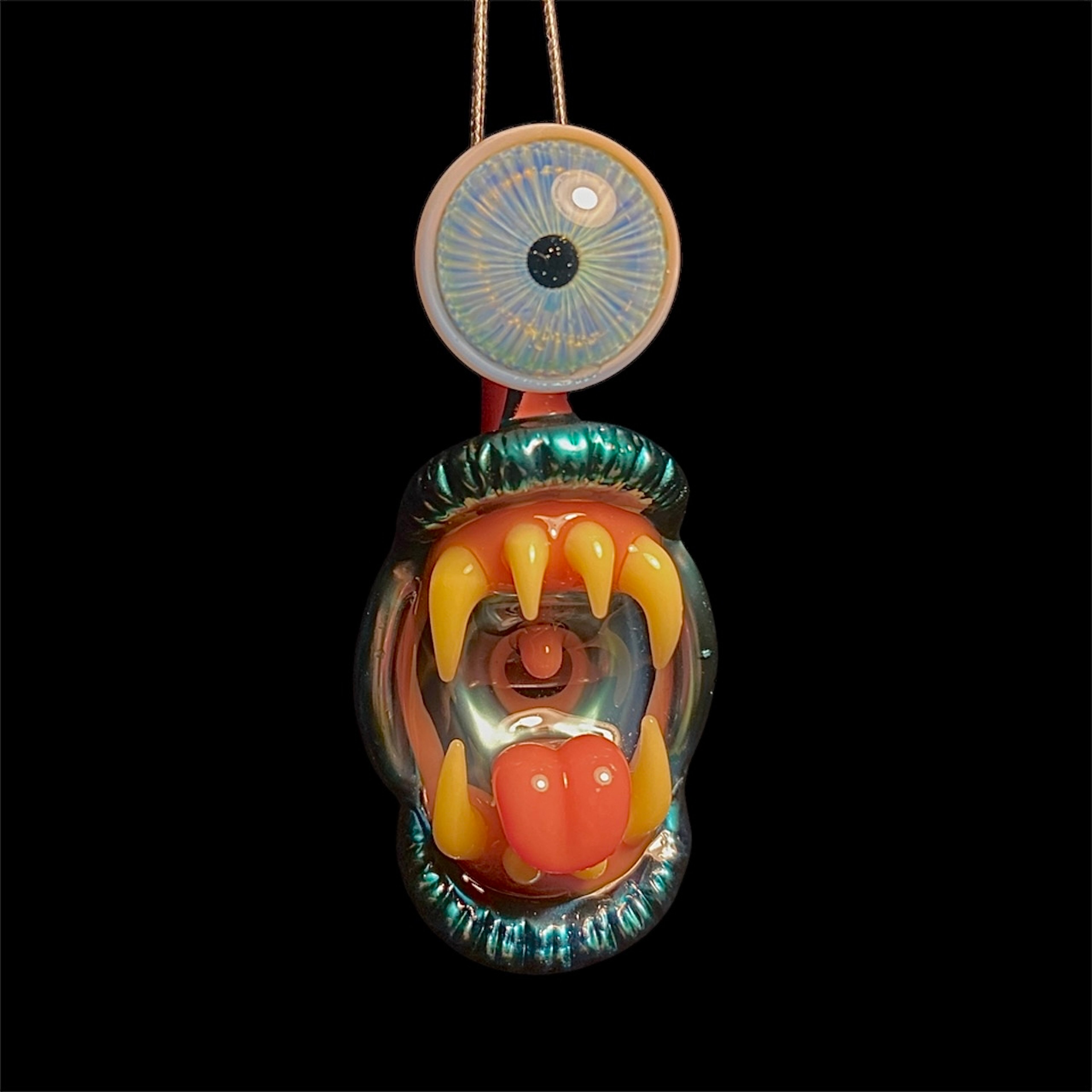 Preview pic of Open mouth neptunium pendant