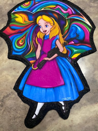 Preview pic of Alice umbrella dabmat