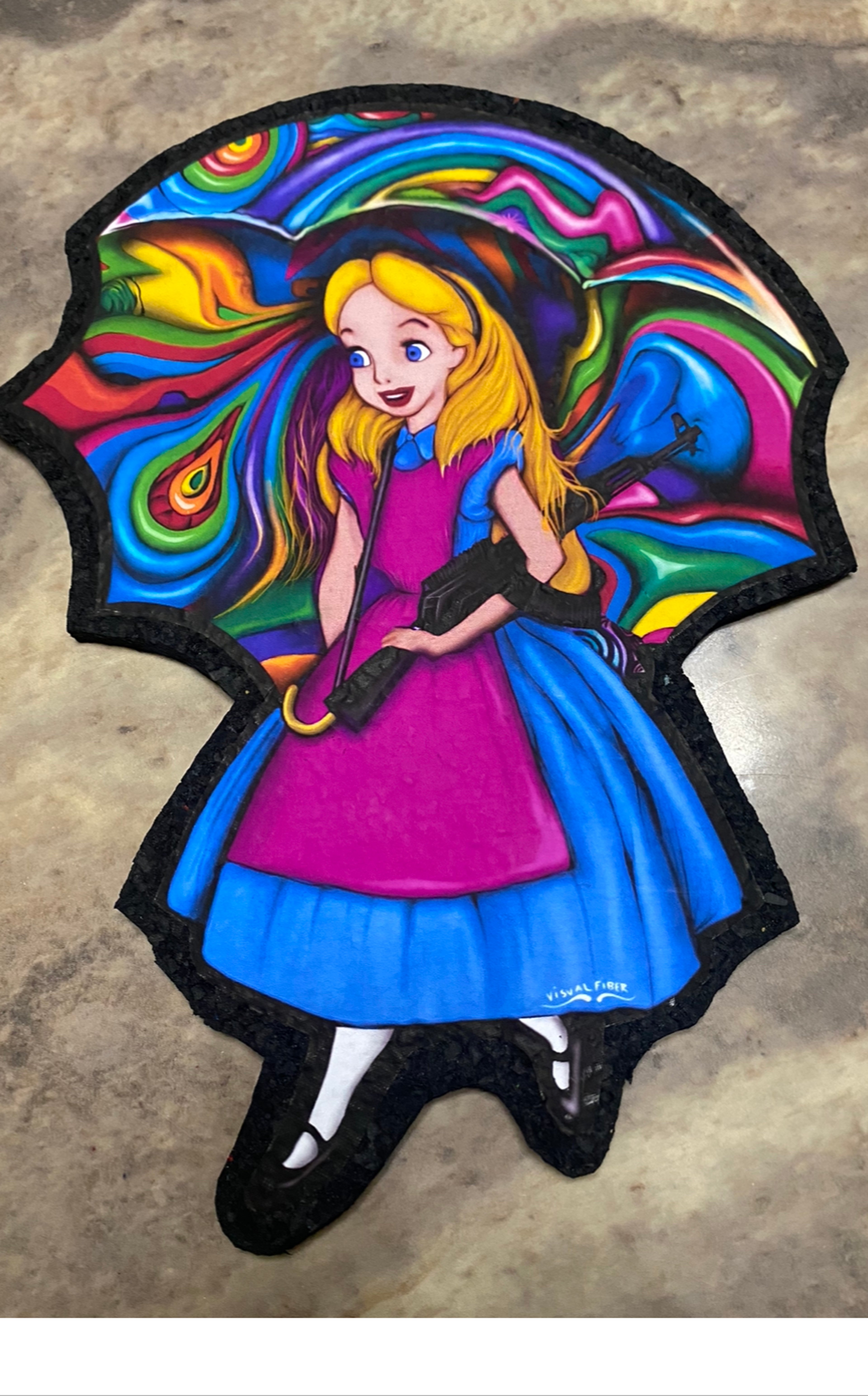Preview pic of Alice umbrella dabmat