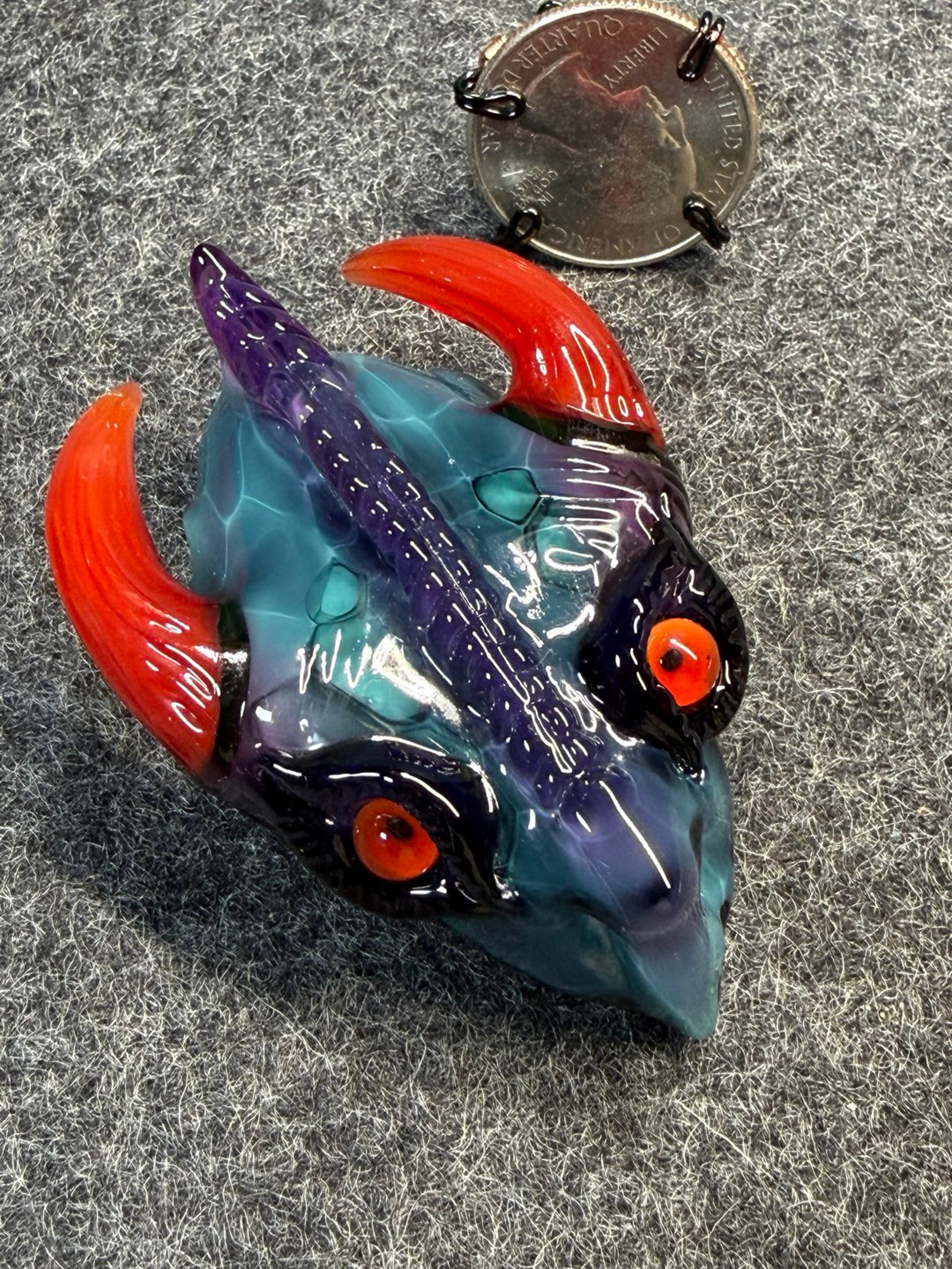 Preview pic of Nate Belmont Dragonhead Pendant