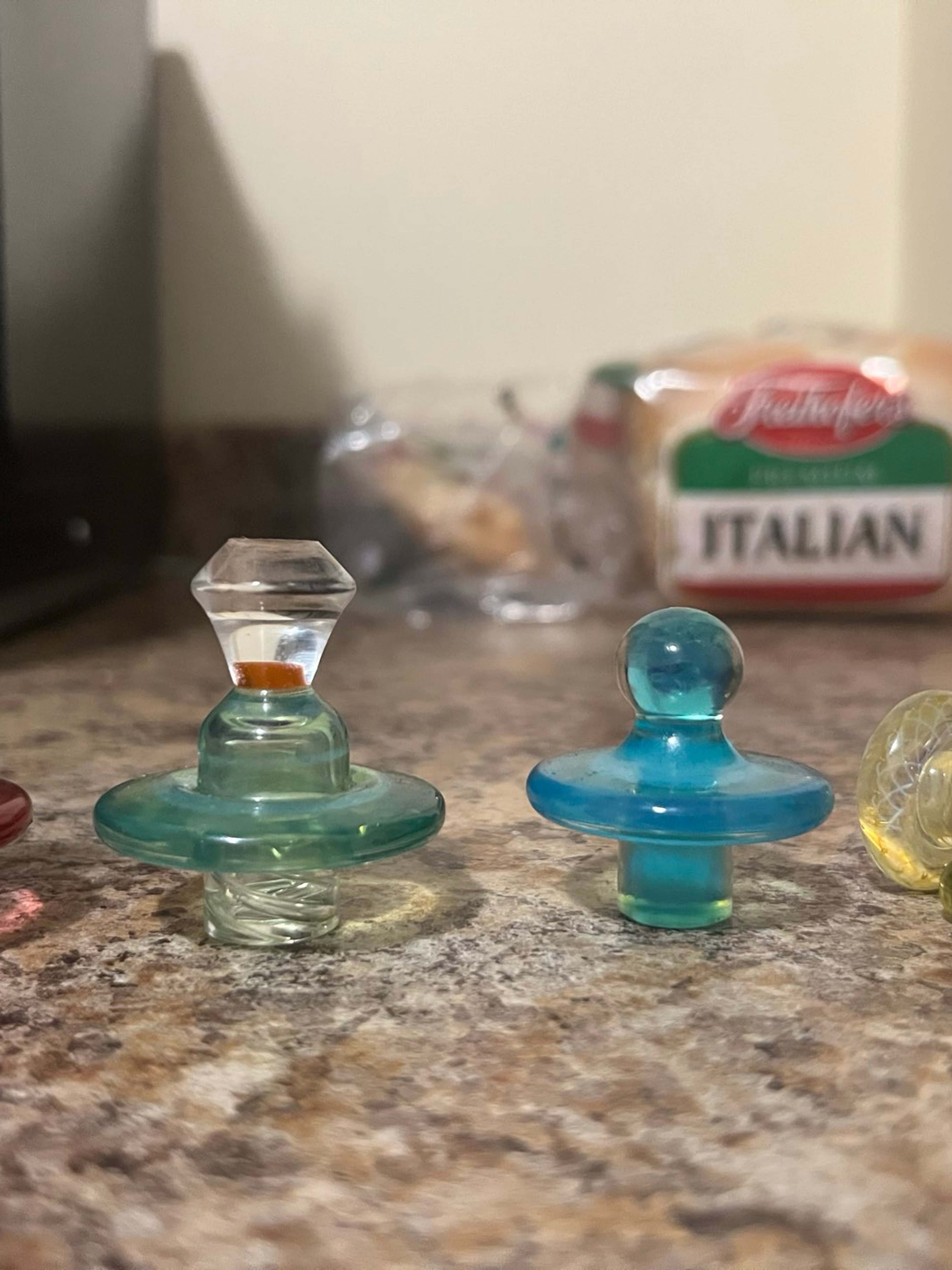 Preview pic of Bc glass slurper caps an bone lord bubble cap