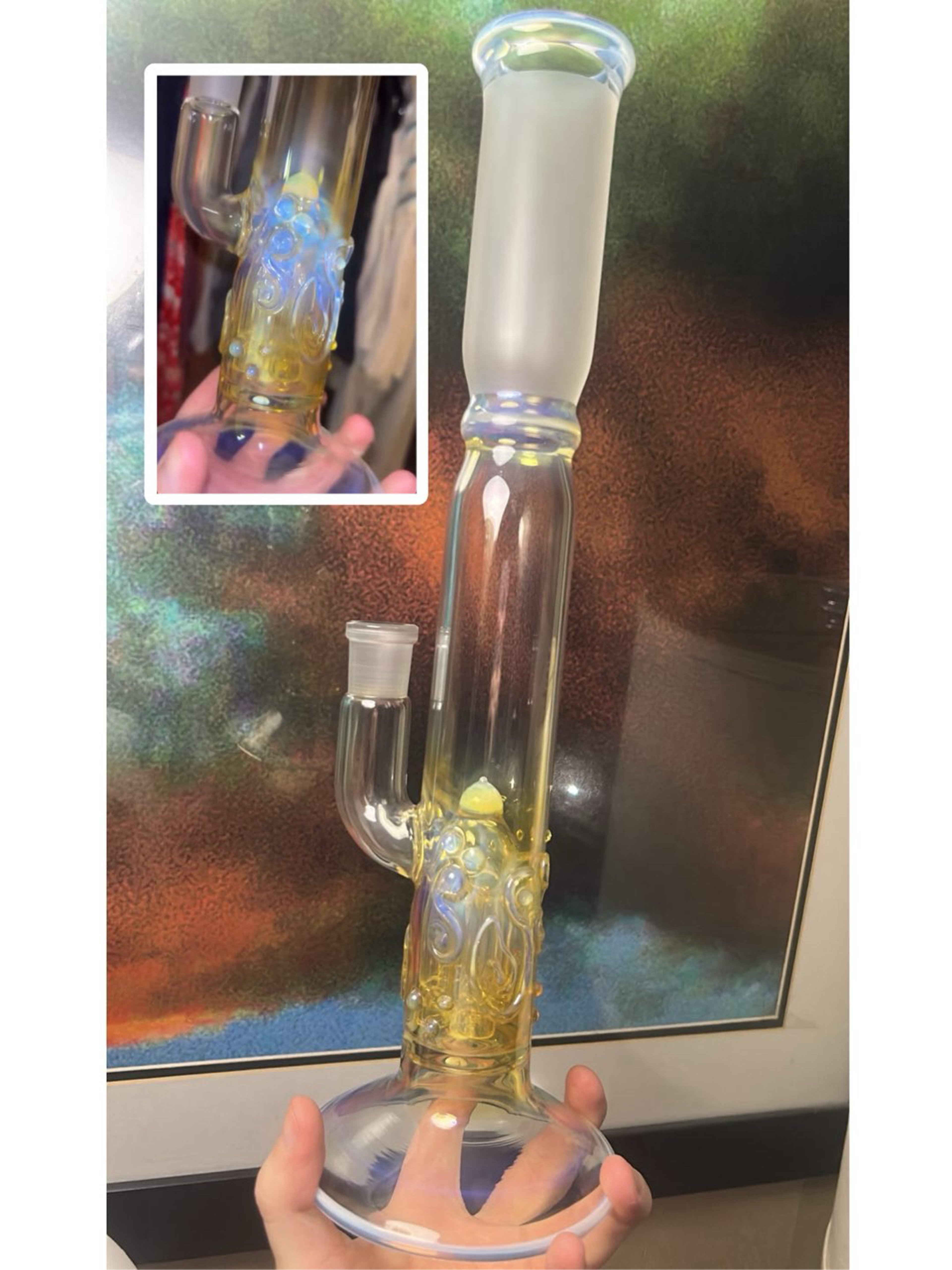 ⬛️FRIDAY 🏷️ Titz Fixed 4 (F4) Ghost & Fumed 18mm Tube image 0