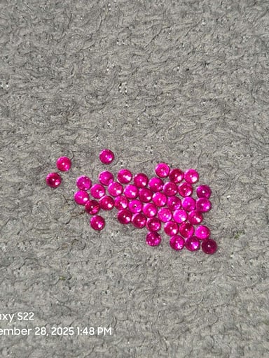 Preview pic of 3mm ruby pearl bundle