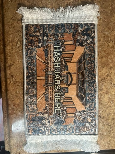 Preview pic of “Hash Jars Here” Rug