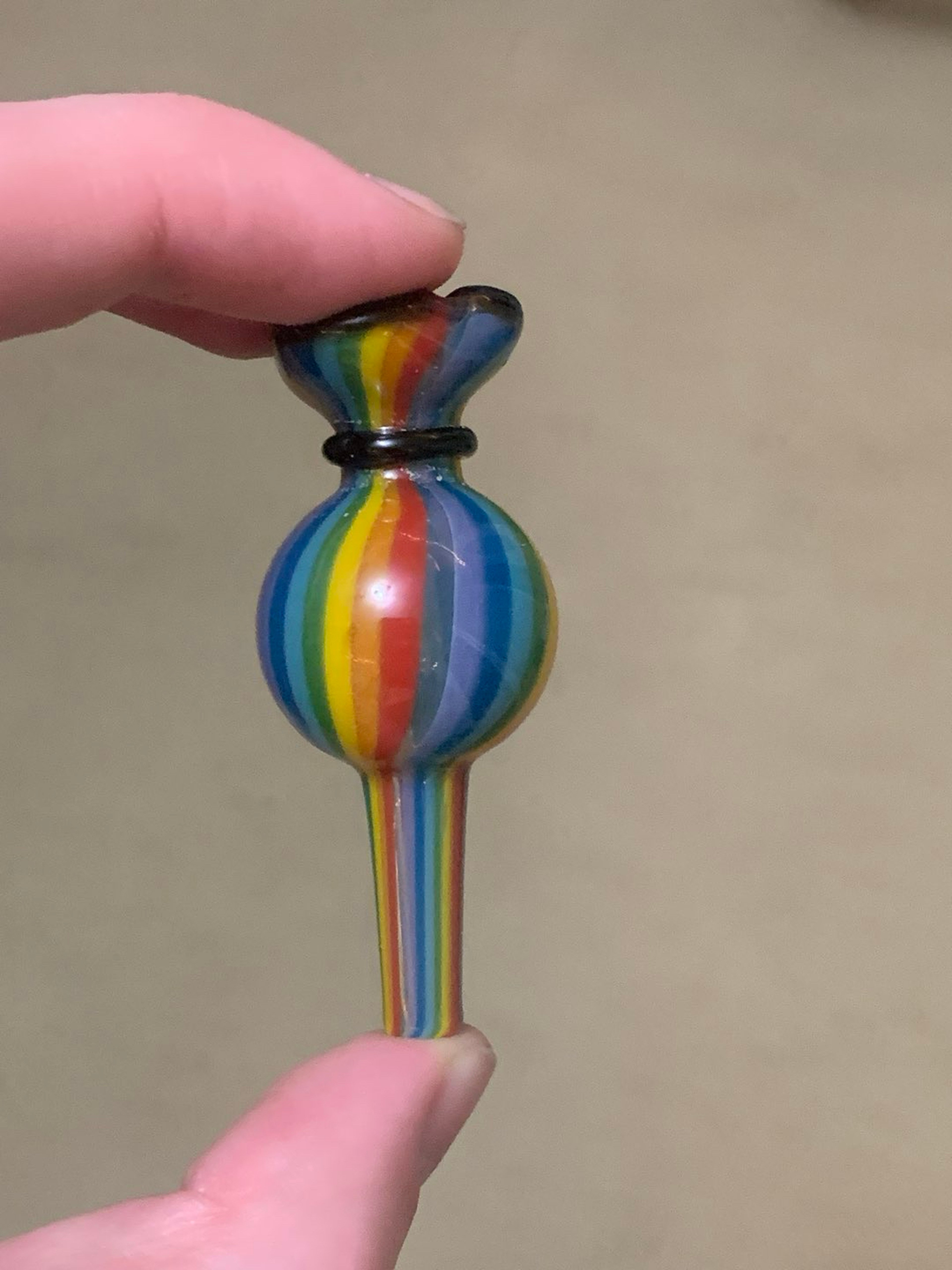 Preview pic of Rainbow Balloon Bubble Cap