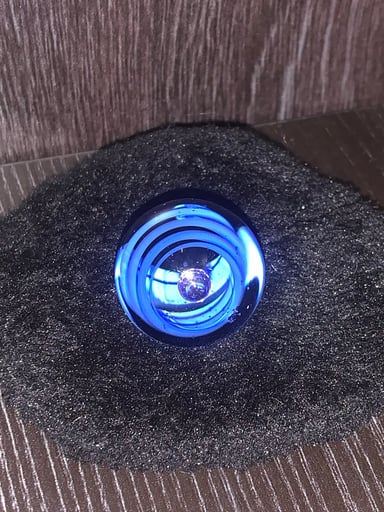 Preview pic of Blue Swirled Marble