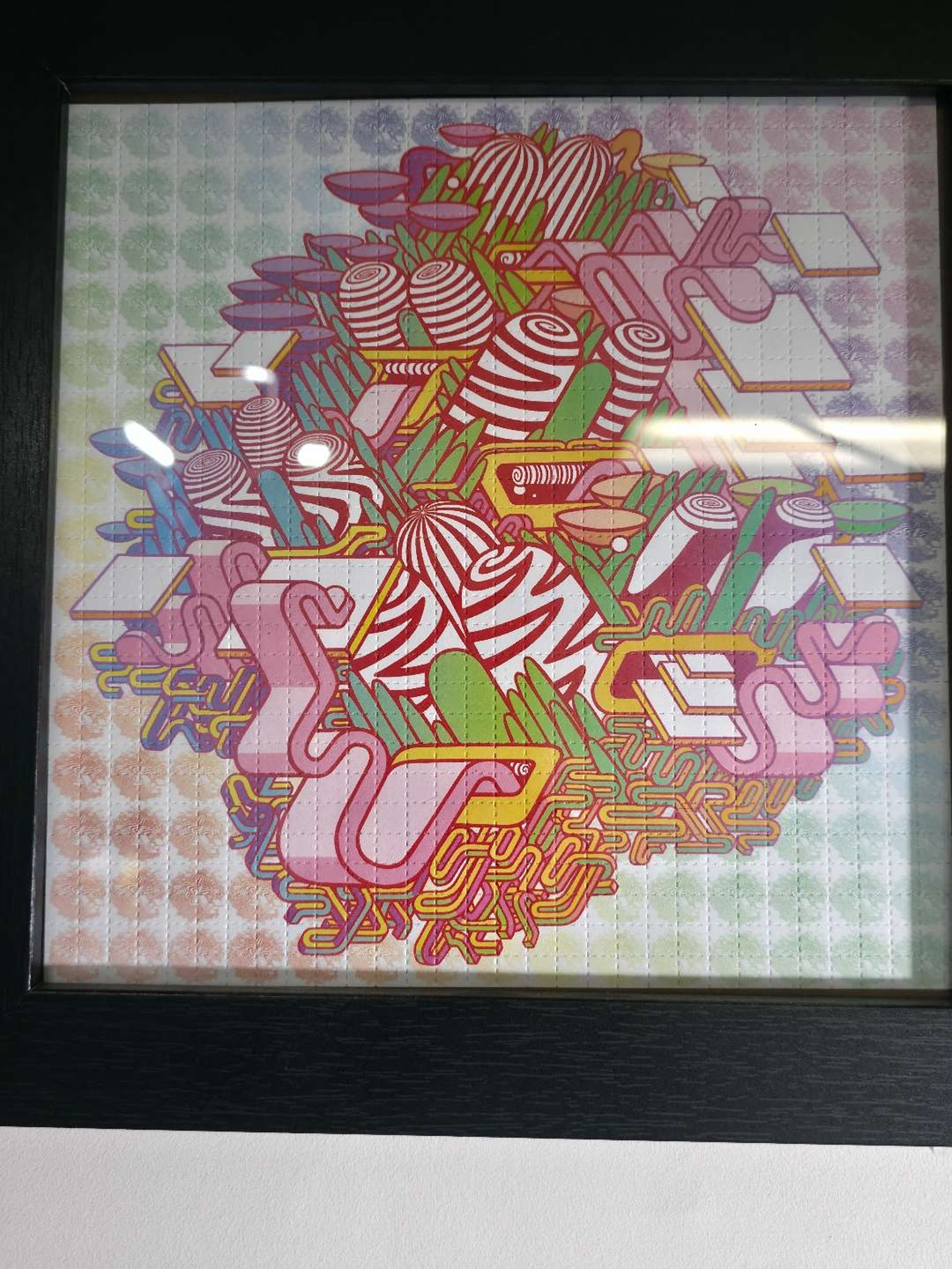 Preview pic of Gong x Eli munster blotter art