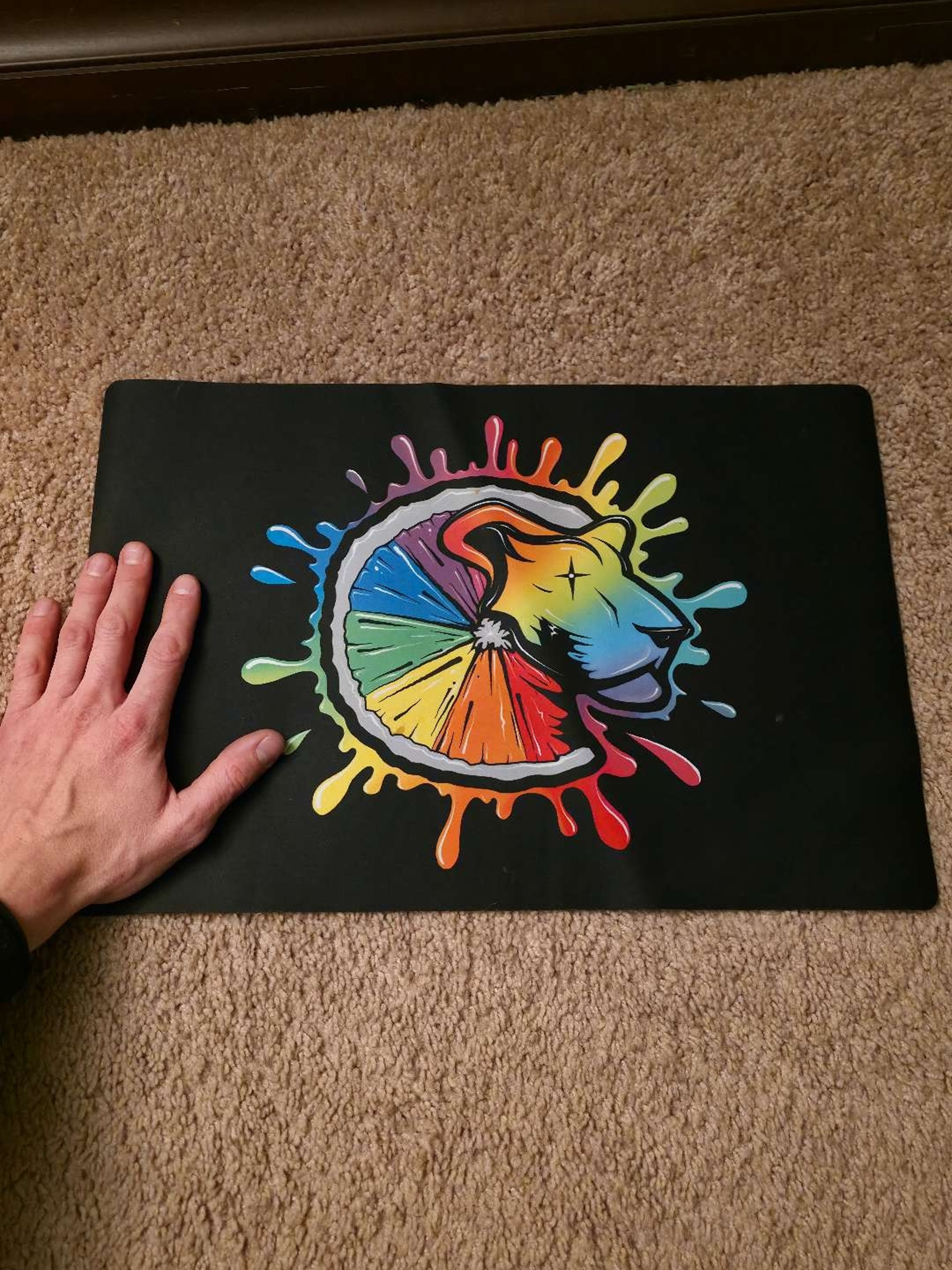 Preview pic of Lyons glass mat