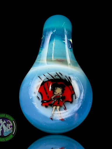 Preview pic of Keys Glass - Pendant #8 - Betty Boop