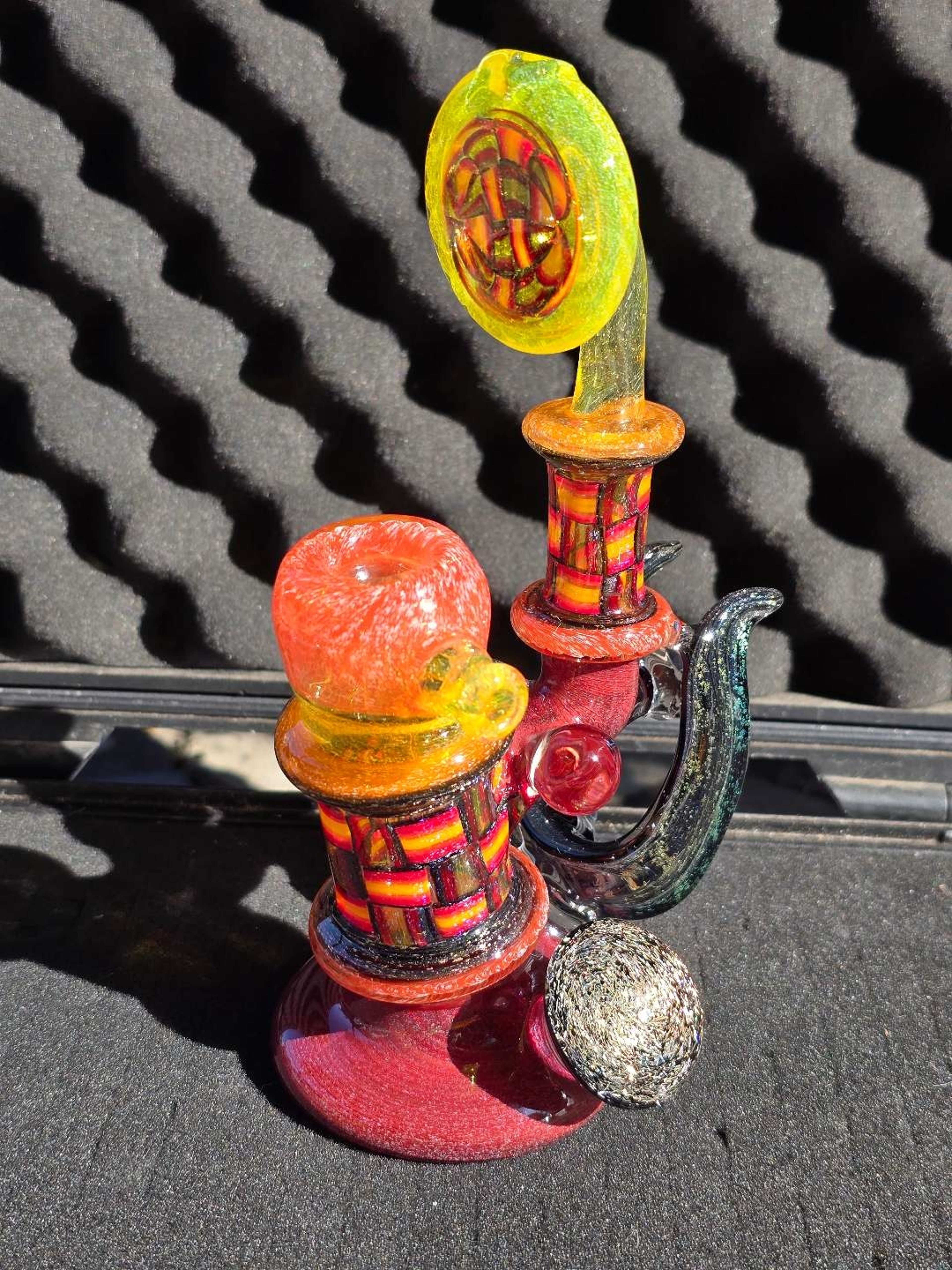 Jeff Green Basket weave Bubbler image 0