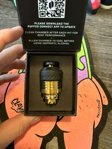 Preview pic of Limited Gold 3DXL Puffco Pro Atomizer