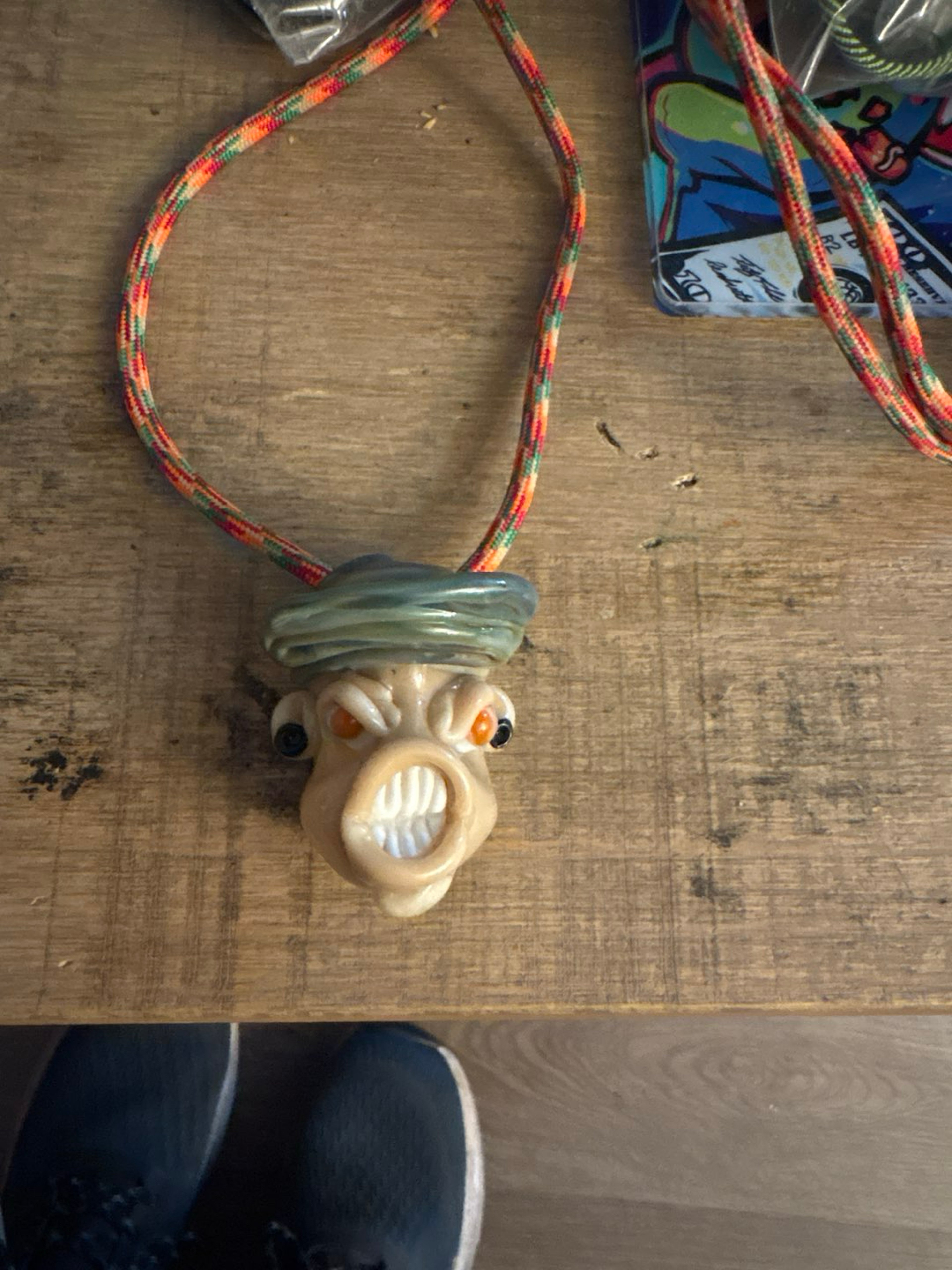 Monkey with a hat and gauges image 0