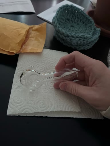 Preview pic of Curio Wellness Glass Bowl