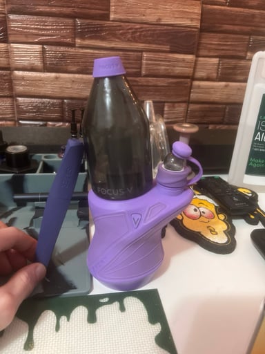 Preview pic of Carta sport focus v purple comes with backpack, box an electric dab tool