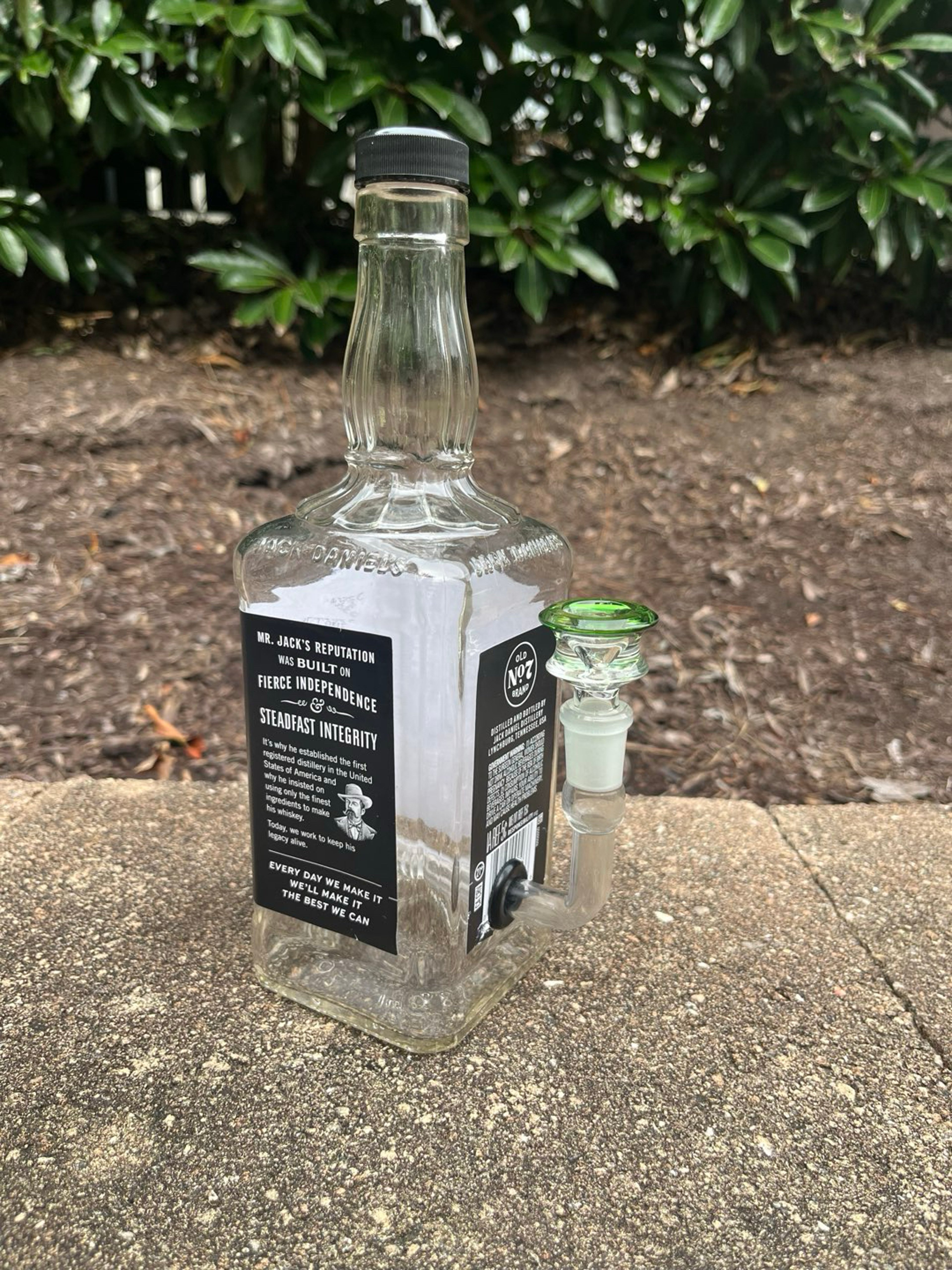 Preview pic of Jack Daniels Whiskey Bottle Bong