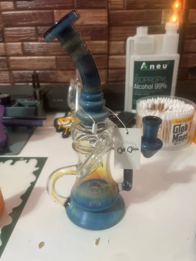 Preview pic of Bongs and dab rings for sale (soaking in iso rn)