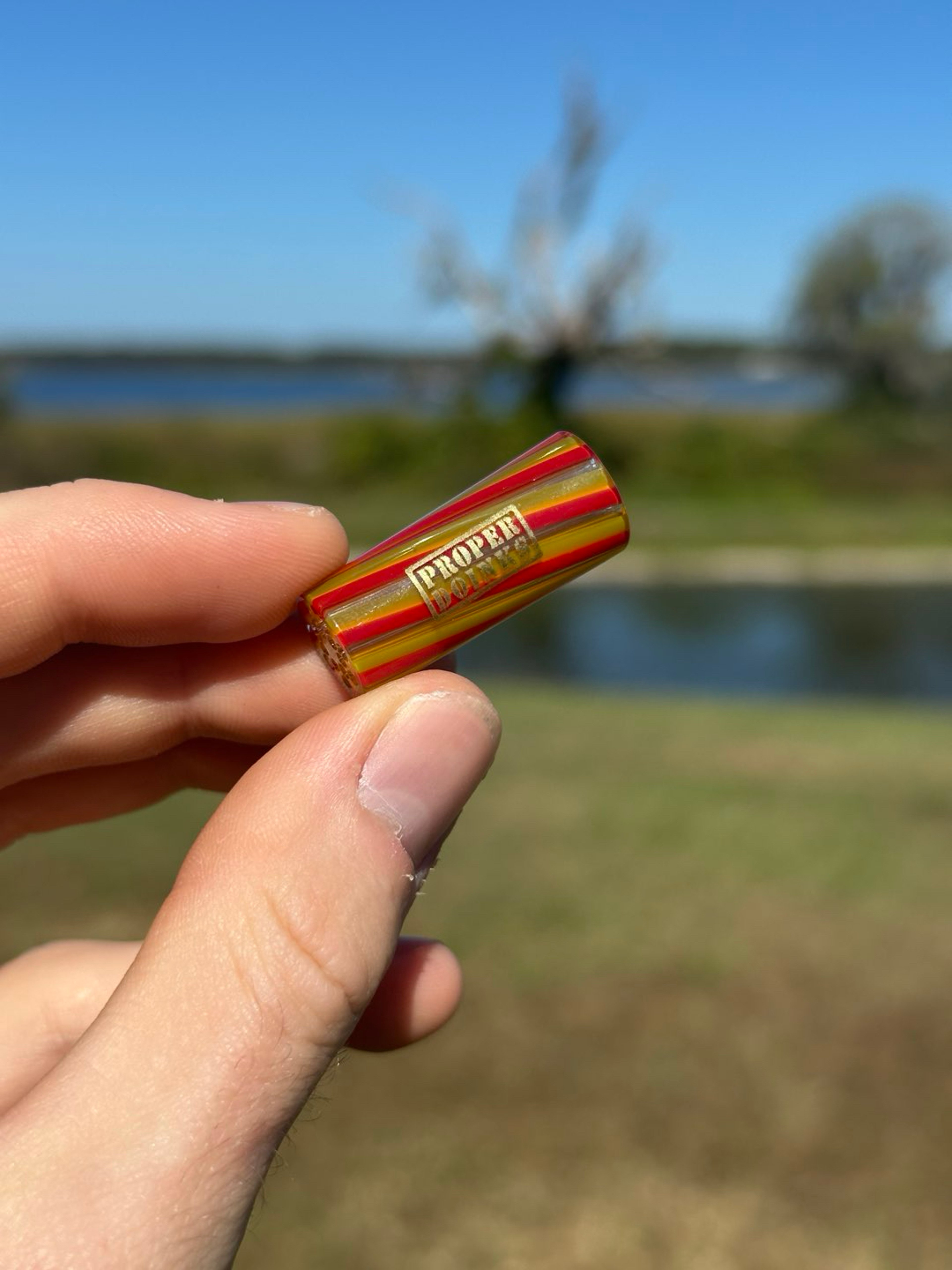 Proper Tips - Rasta Red & Yellow image 0