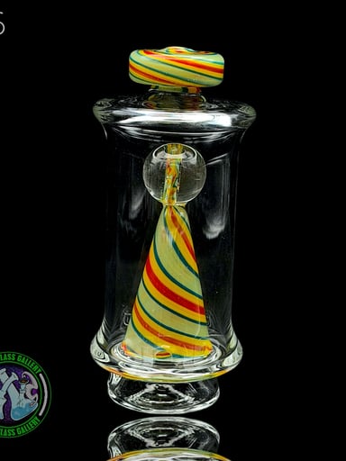 Preview pic of Toxic Glass - Focus V Carta Attachment #16 - Wigwag Green, Blue, Yellow & Red