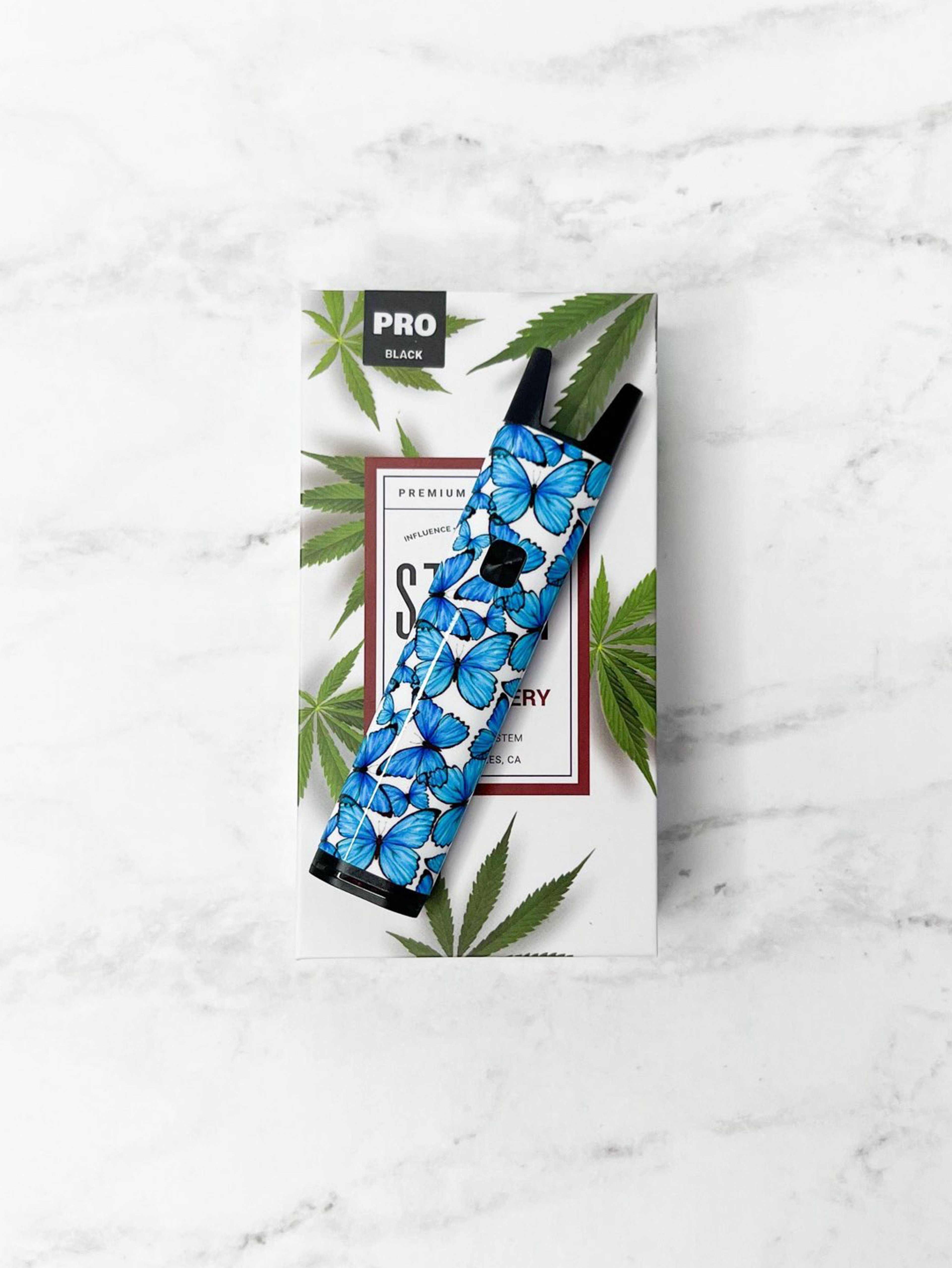 Stiiizy Pro Blue Butterfly Battery image 0