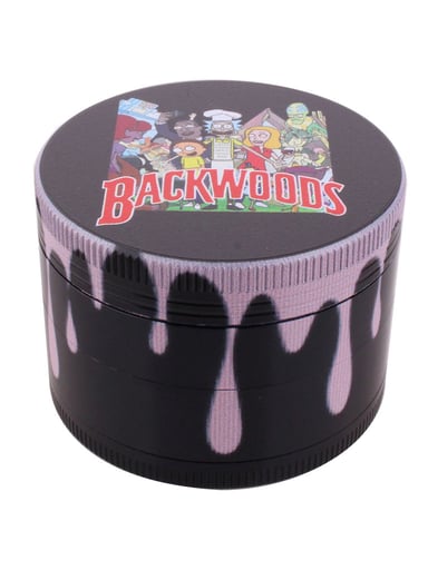 Preview pic of COLOR DRIP ALUMINUM 4-PIECE HERB GRINDER