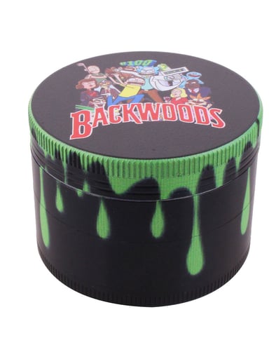 Preview pic of COLOR DRIP ALUMINUM 4-PIECE HERB GRINDER