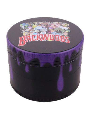 Preview pic of COLOR DRIP ALUMINUM 4-PIECE HERB GRINDER