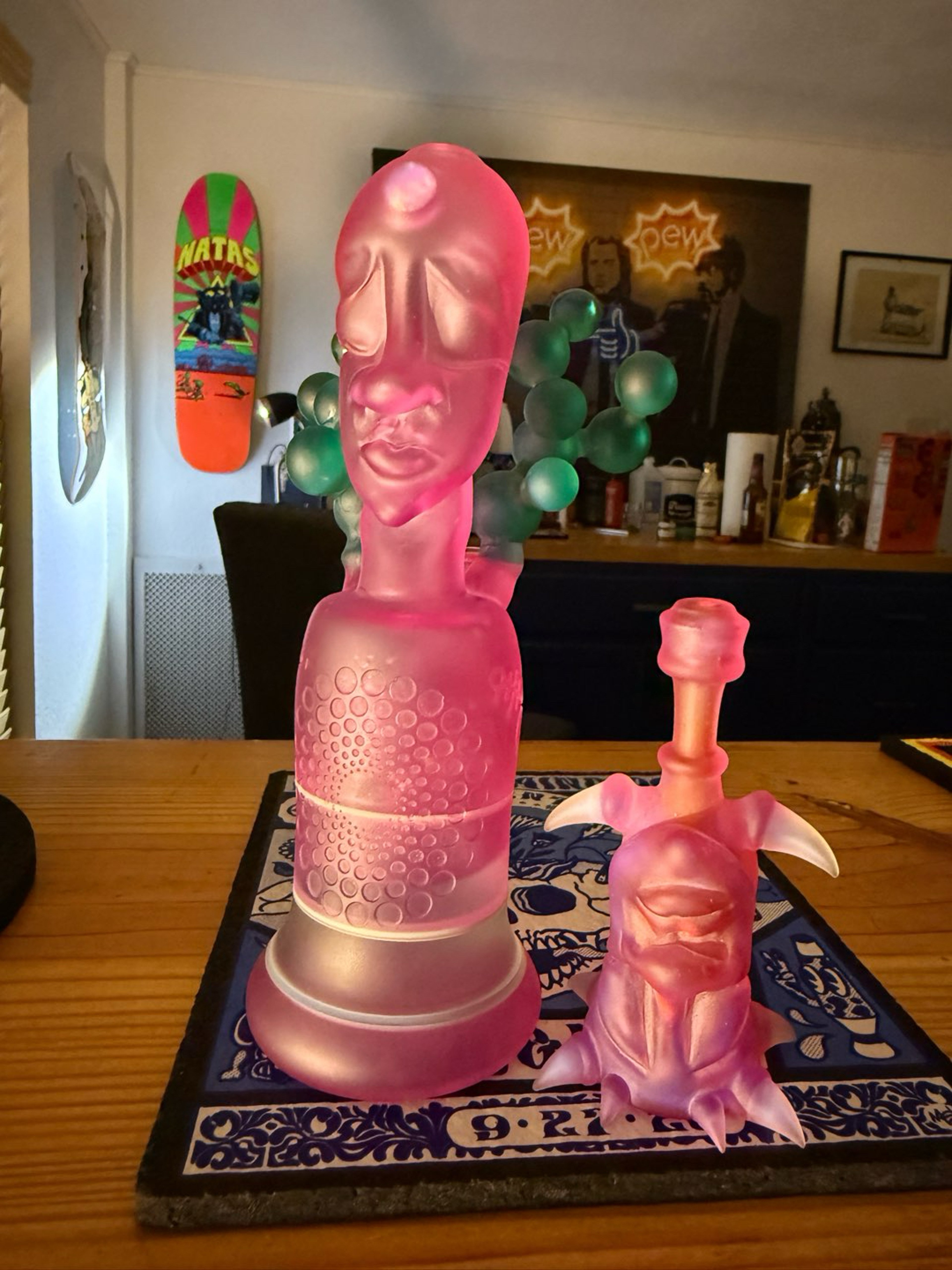Preview pic of Bishop rig and chillum matching set