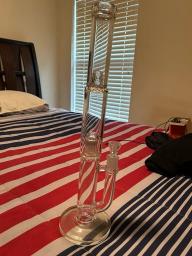 Preview pic of TAG(Thick Ass Glass) 19” Super Slit Multiplying Inline To Fixed 10 Arm Tree