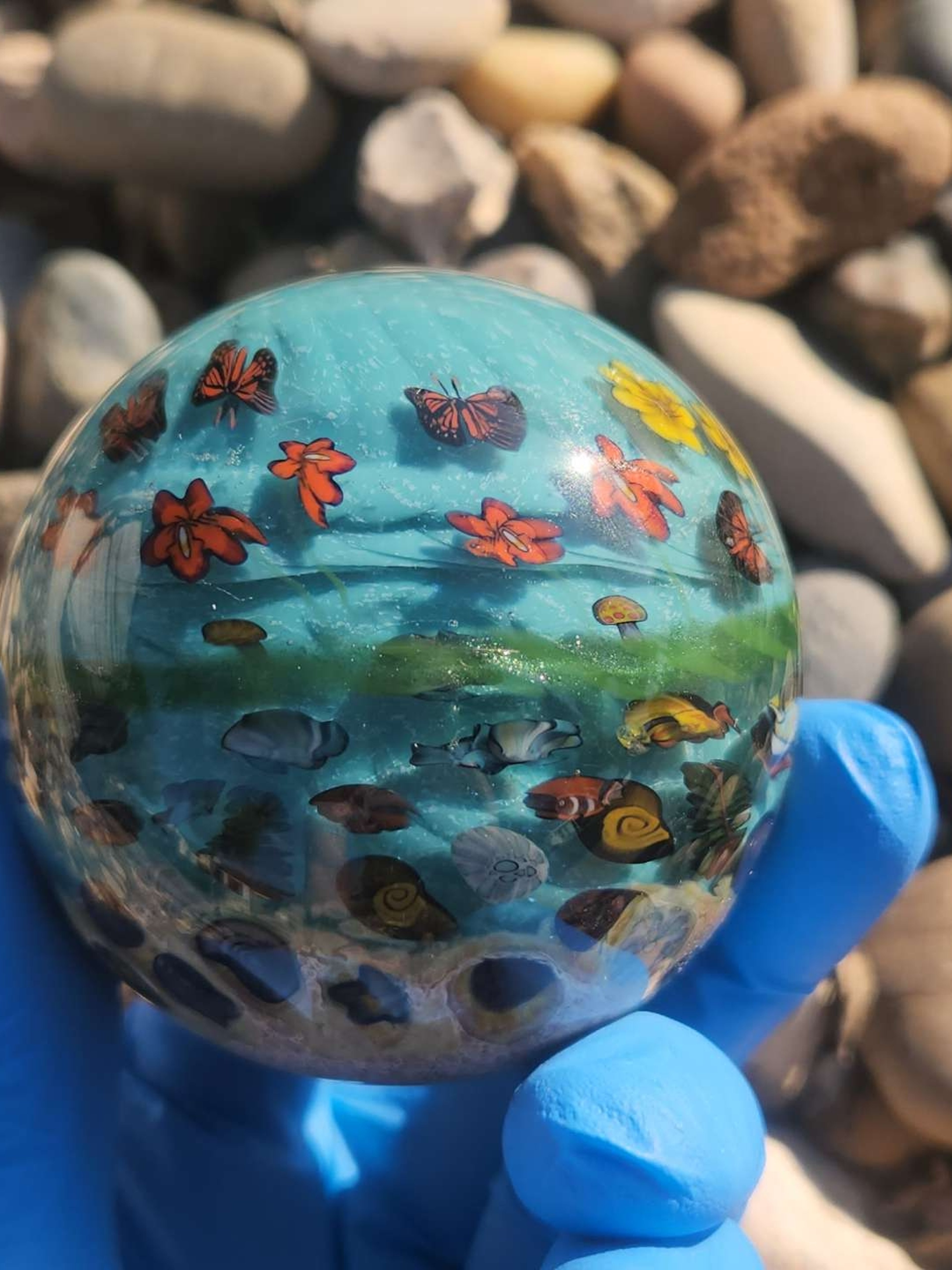 Preview pic of Dave Strobel GIANT Scene Marble