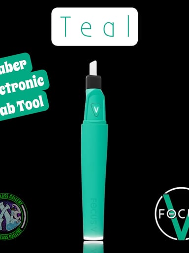 Preview pic of Focus V - Saber Electric Dab Tool - Teal