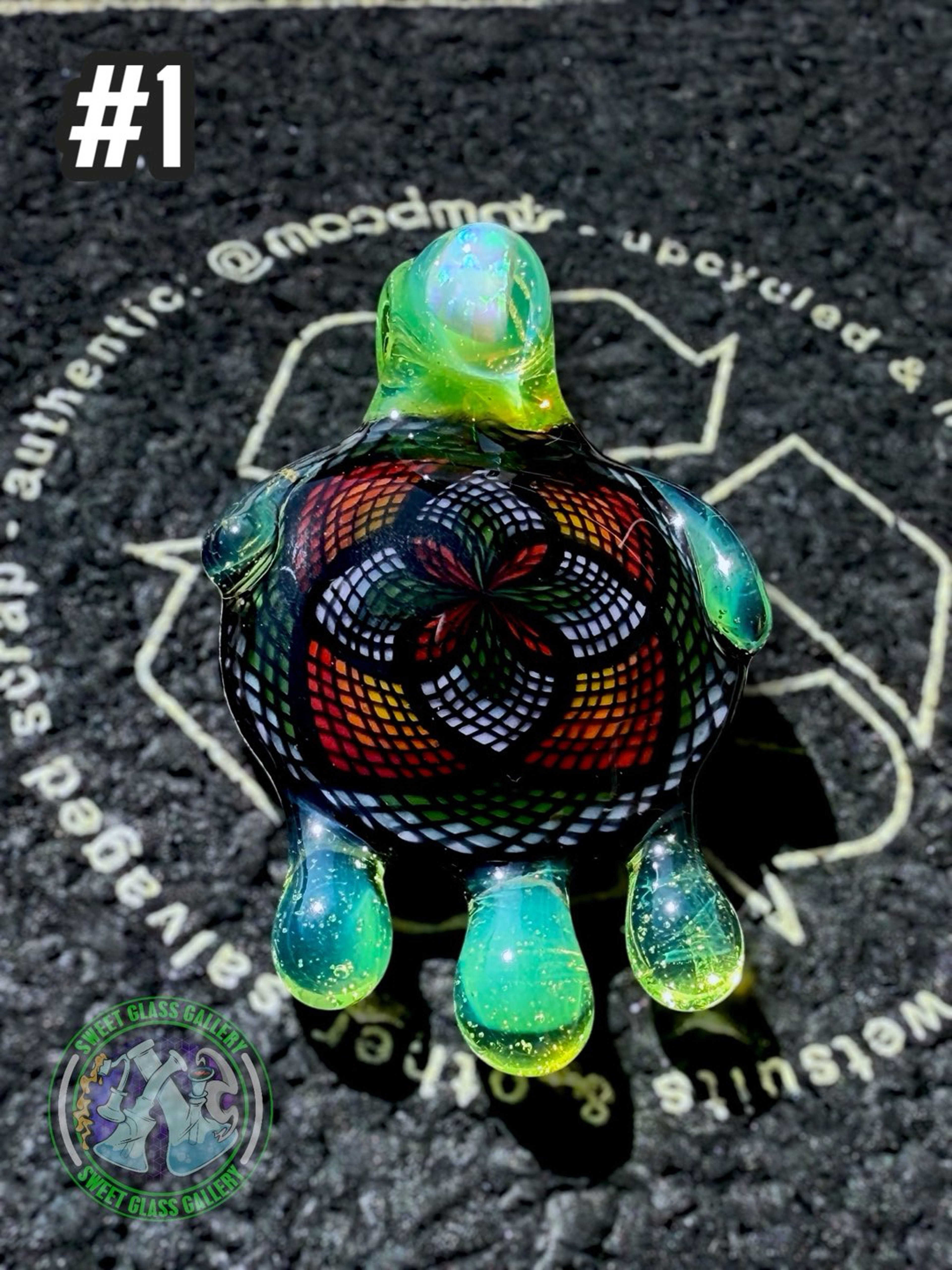 Preview pic of Takoda Madrona - Pendant #1 - Drippy Fillacello