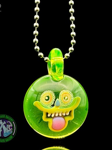 Preview pic of Steve H Glass - Pendant #12 - Face Implosion