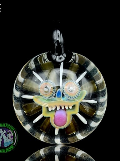 Preview pic of Steve H Glass - Pendant #13 - Face Implosion