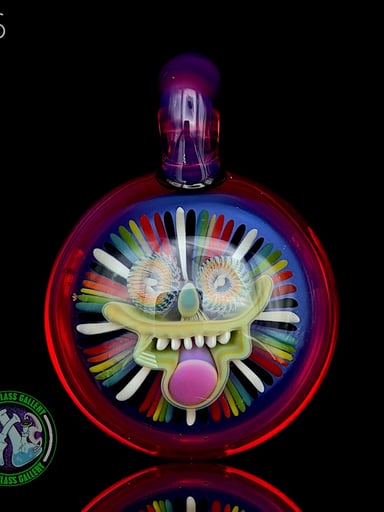 Preview pic of Steve H Glass - Pendant #16 - Face Implosion