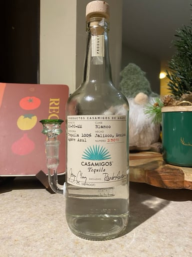 Preview pic of Casamigos Tequila Bottle Bong Upcycled