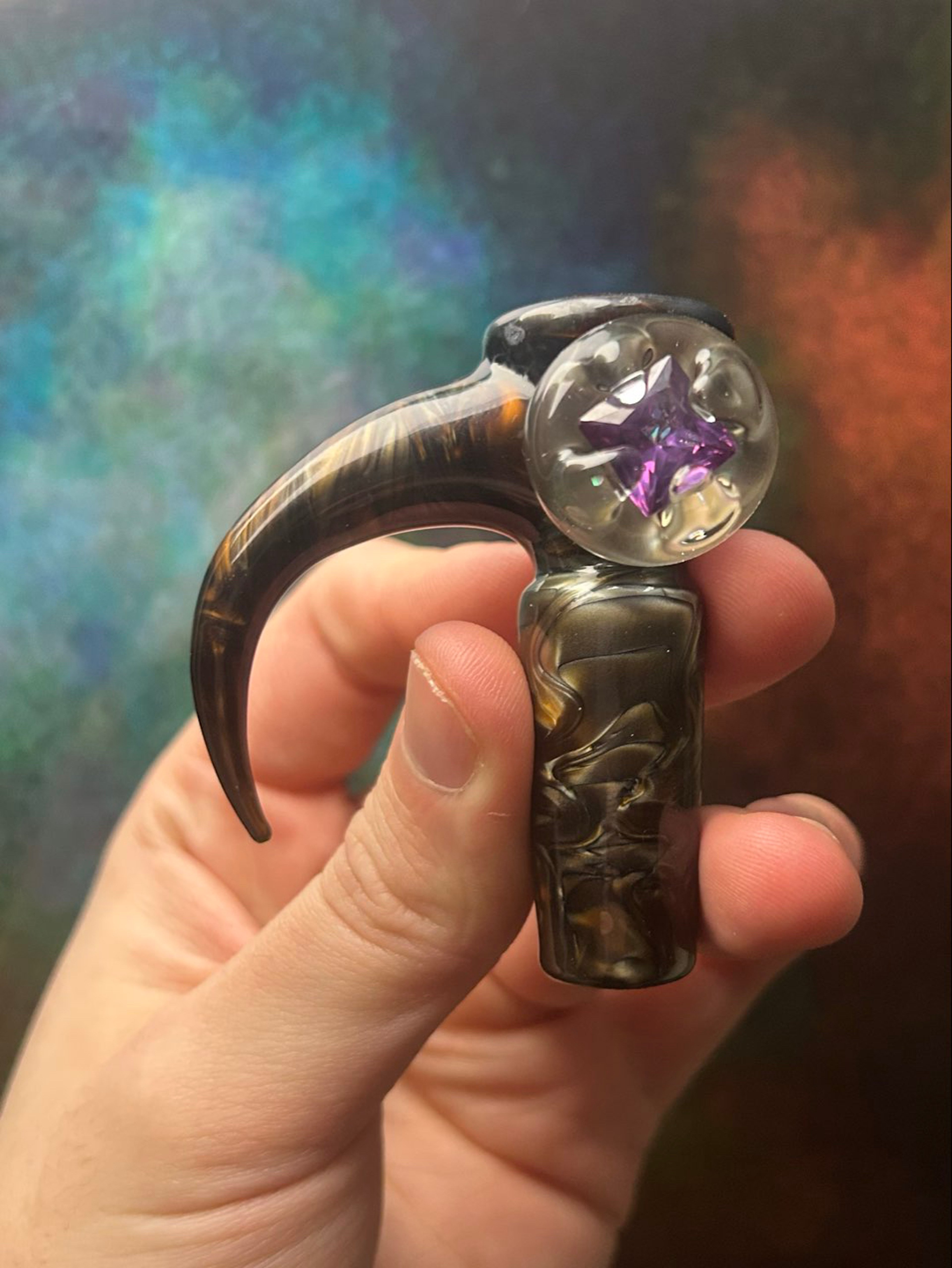 ⬛️FRIDAY 🏷️ FW Karasick Electrum Crystal / Gem 18/4 Slide 🛝 image 0